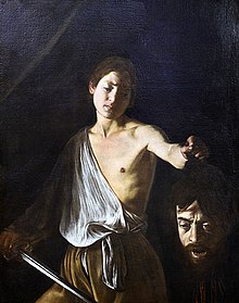 Davide con la testa di Golia di Caravaggio (1610)