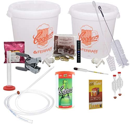 kit doppio fermentatore coopers