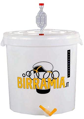 fermentatore birramia di plastica