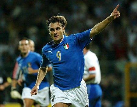 Christian Vieri in Nazionale