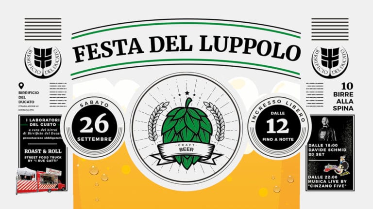 A Soragna arriva la Festa del Luppolo, l’omaggio a un ingrediente unico! A Soragna arriva la Festa del Luppolo, l’omaggio a un ingrediente unico!