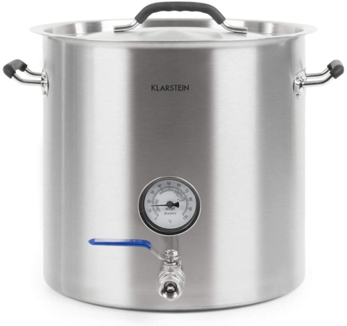 Pentola in Acciaio Inox 35 l (con rubinetto e termometro)