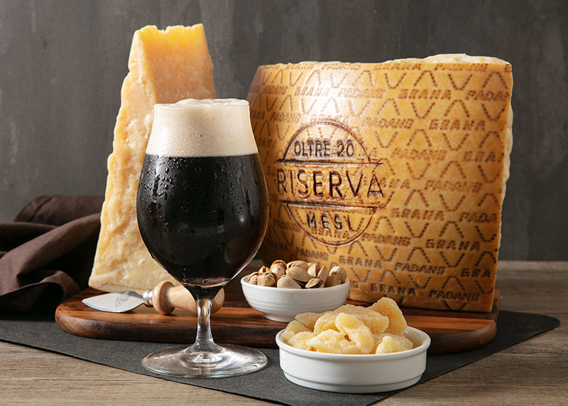 Black IPA e Grana Padano