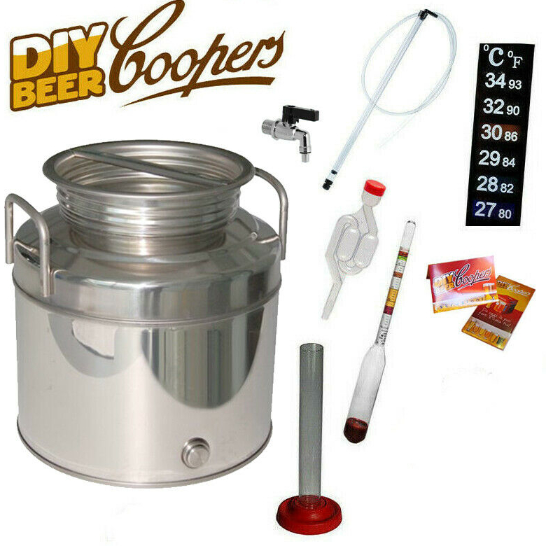 Kit Homebrewing inox con e senza malto pronto