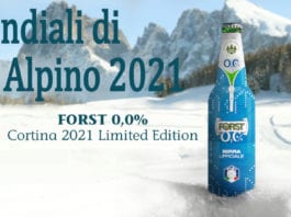Mondiali di Sci Alpino 2021: birra Forst è partner della Fondazione Cortina