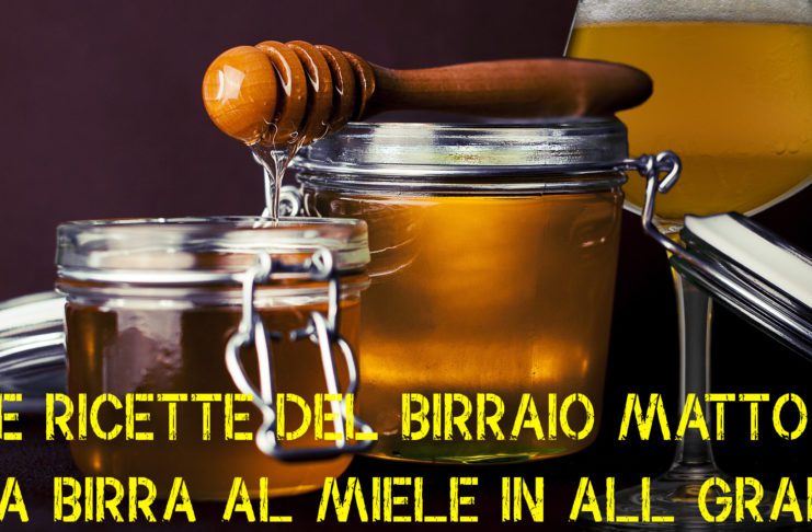 La ricetta della birra al miele in All Grain: lo step by step per realizzare una Honey Ale fatta in casa